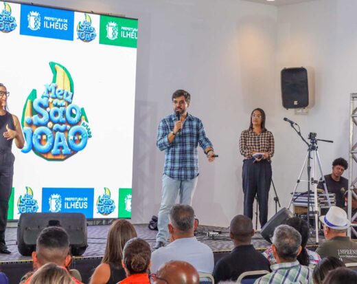 Ilhéus anuncia Meu São João Amado 2026 com identidade em aquarela e espaços temáticos.