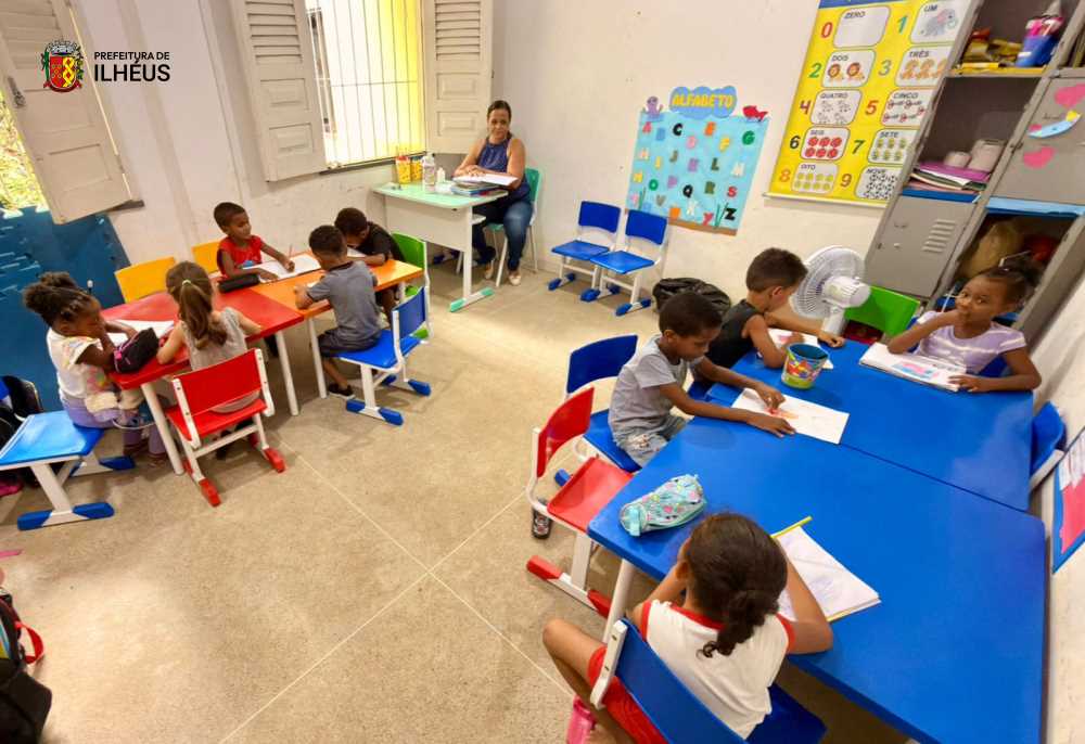 Prefeitura de Ilhéus reforça compromisso com a educação e o futuro das crianças ilheenses.
