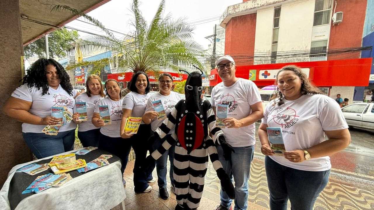 Ilhéus reduz índice de infestação do Aedes aegypti de 9,1 para 3,7, aponta levantamento.