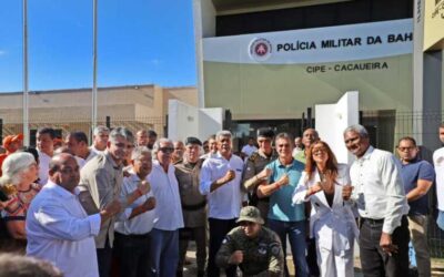 Nova sede da CIPE Cacaueira oferece mais estrutura e tecnologia ao policiamento especializado de Ilhéus.