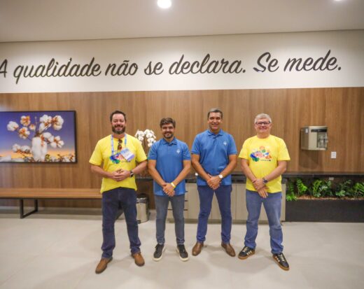 Porto de Ilhéus pode ganhar espaço na exportação de algodão após articulações na Bahia Farm Show.