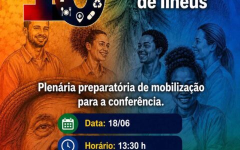 Plenária preparatória mobiliza sociedade para a 10ª Conferência Municipal de Saúde de Ilhéus.