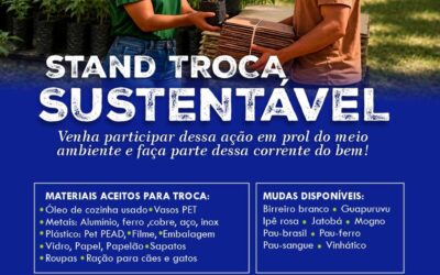 Troca Sustentável incentiva reciclagem e distribuição de mudas em Ilhéus.