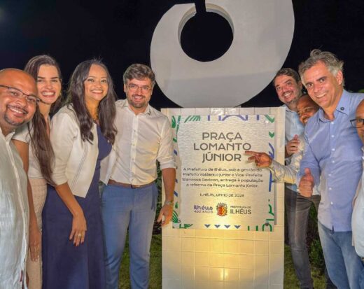 Ponte Lomanto Júnior recebe iluminação moderna e ganha destaque na paisagem de Ilhéus.