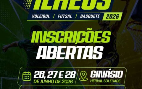 Prefeitura promove 2ª Copa Ilhéus para equipes de voleibol, futsal e basquete.
