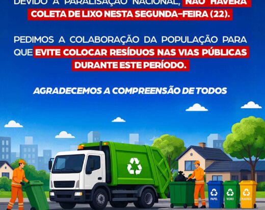 Paralisação nacional suspende coleta de lixo em Ilhéus.