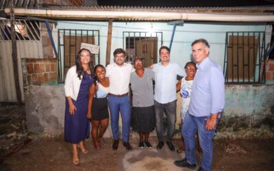 Pavimentação da Avenida Governador Paulo Souto beneficia moradores do Teotônio Vilela.