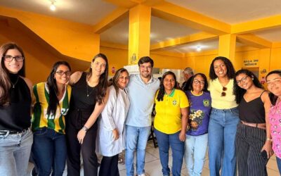 Prefeitura de Ilhéus entrega 120 próteses dentárias na Ponta da Tulha.