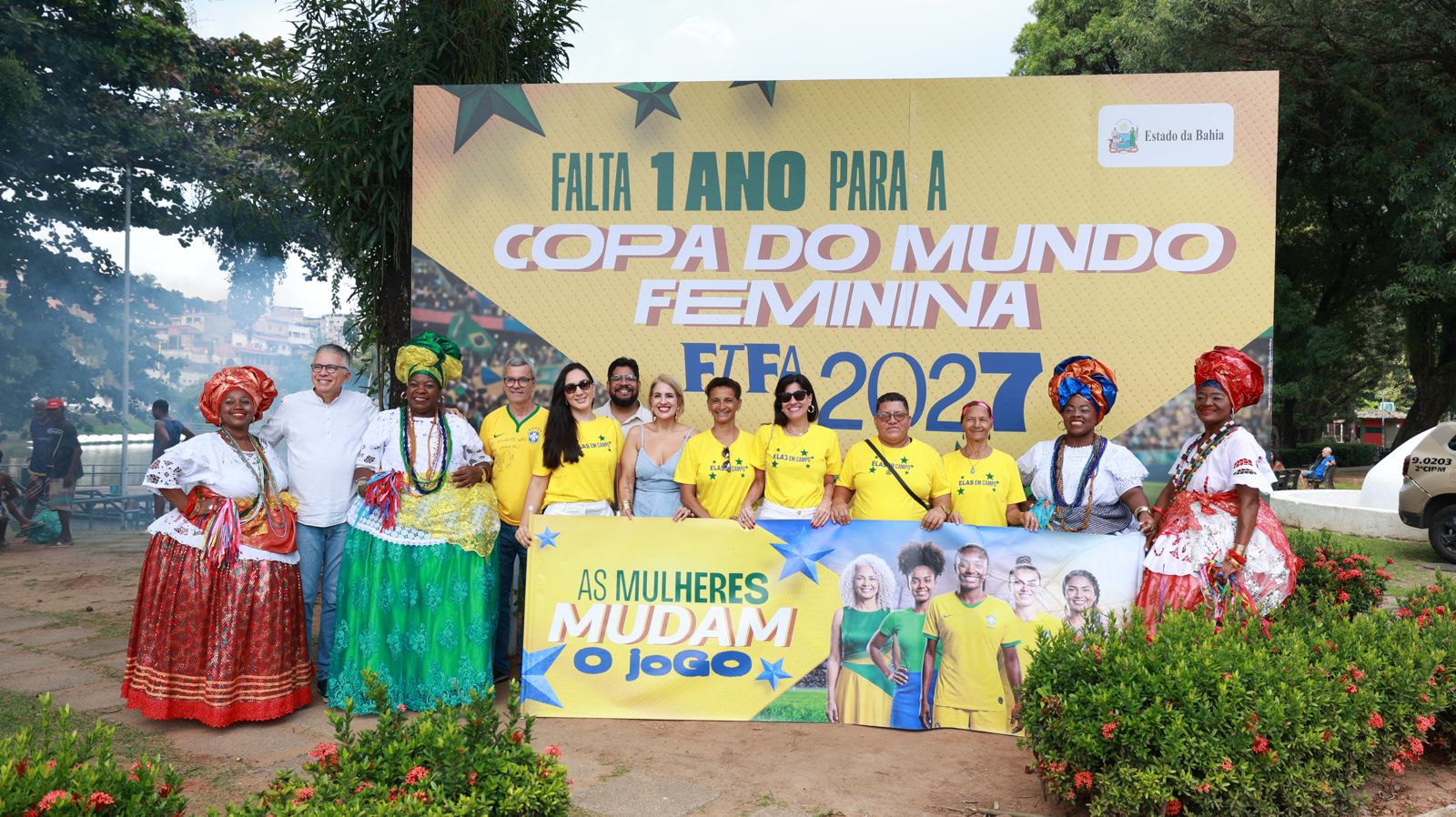 Bahia dá início à contagem regressiva para a Copa do Mundo FIFA de Futebol Feminino 2027.