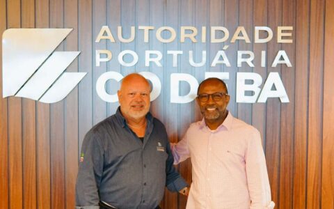 Bebeto Galvão visita presidente da CODEBA e celebra ampliação da estrutura do Moinho de Ilhéus.