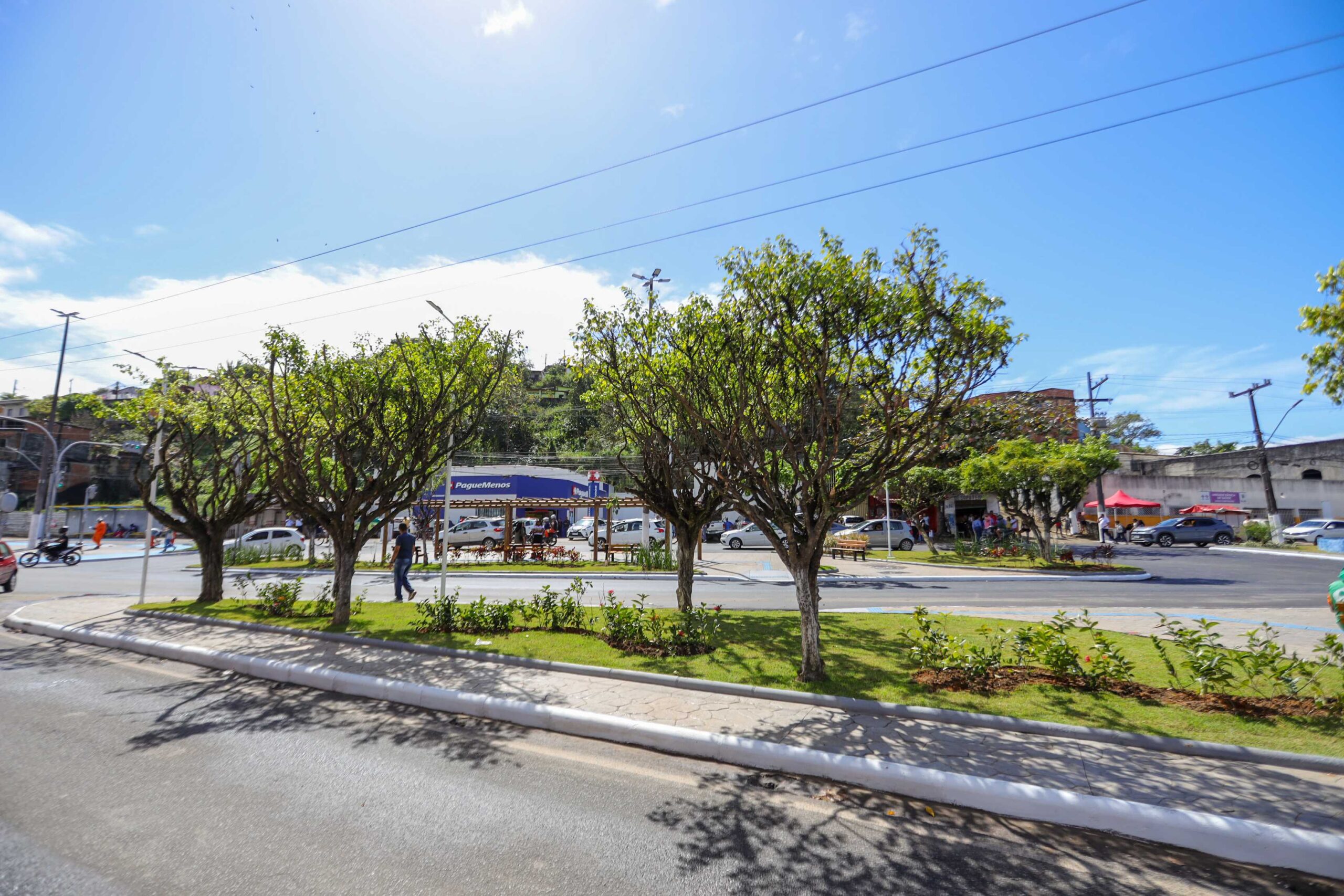 Zona Norte ganha novo espaço de lazer e convivência com revitalização da Praça do Parque Infantil.