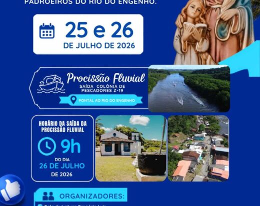 Rio do Engenho celebra Padroeiros Senhora Santana e São Joaquim.