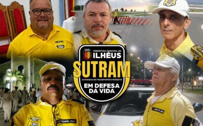 Sutram homenageia servidores por 24 anos de dedicação ao trânsito municipal.