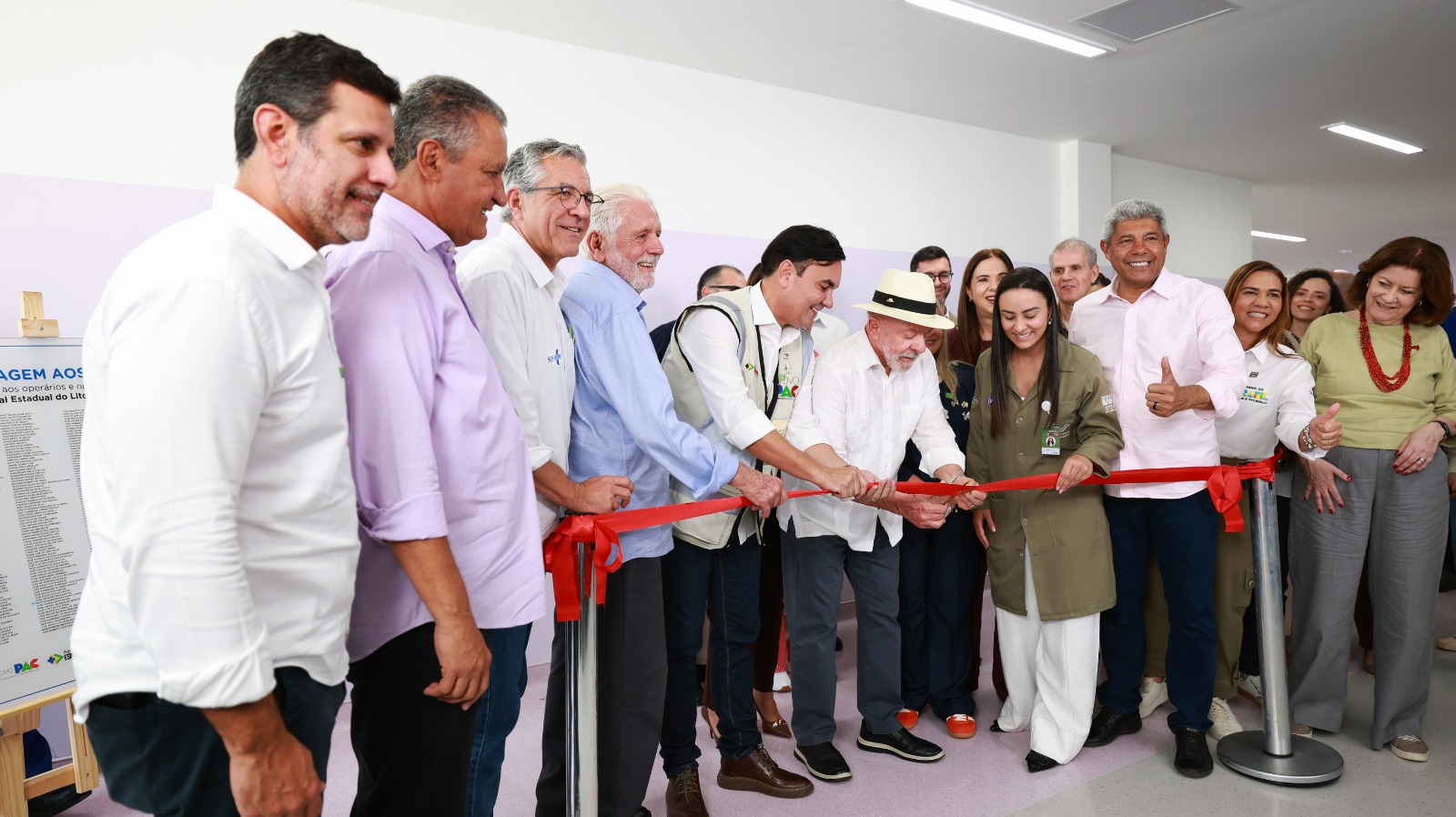 Inauguração do Hospital Estadual do Litoral Norte, em Alagoinhas, fortalece Parceria Bahia-Brasil e marca primeira entrega hospitalar do Novo PAC no país.