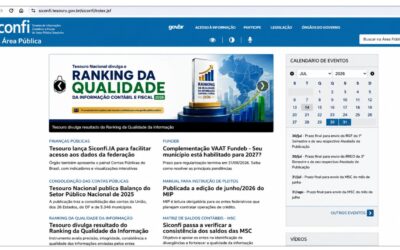 Dados financeiros do Estado da Bahia estão disponíveis na plataforma do Tesouro Nacional.