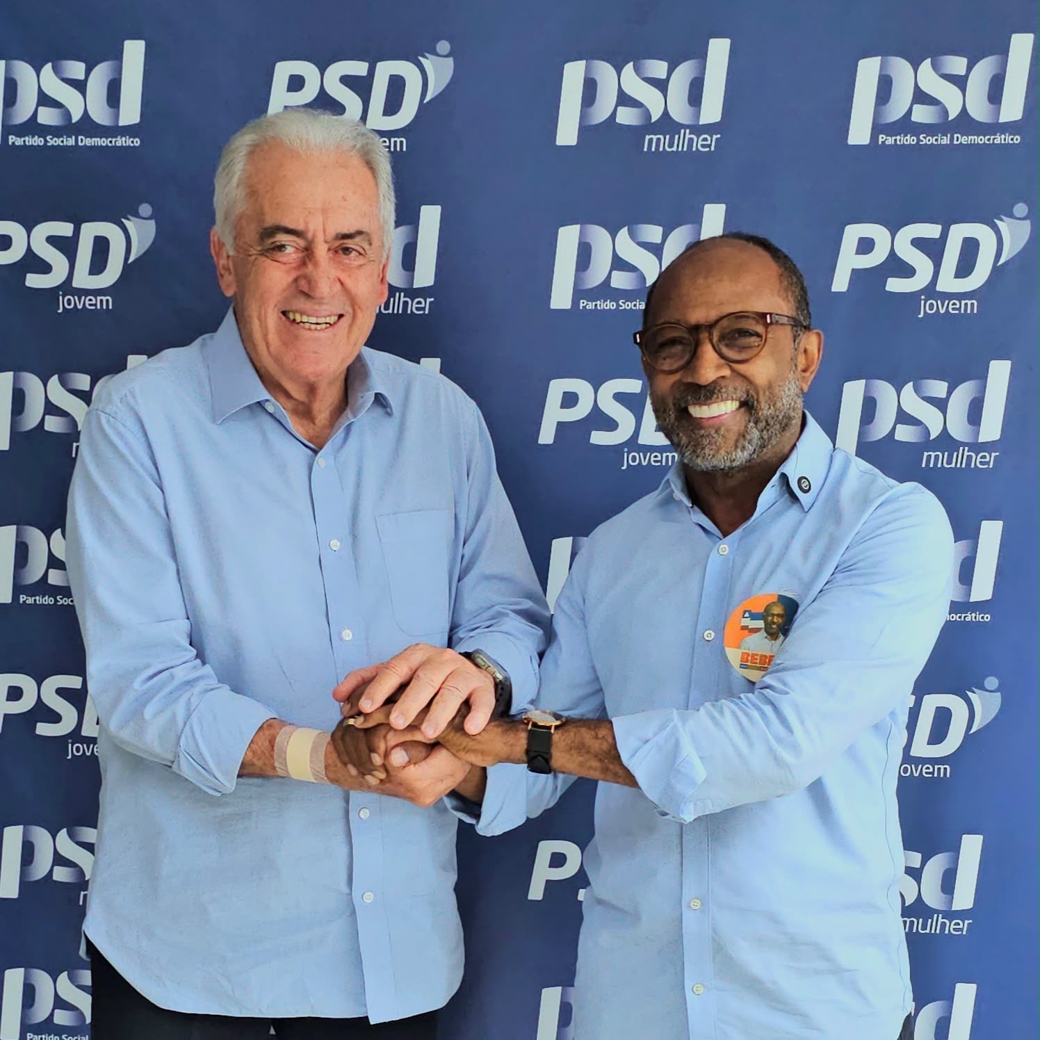 PSD oficializa candidatura de Bebeto Galvão a deputado federal.