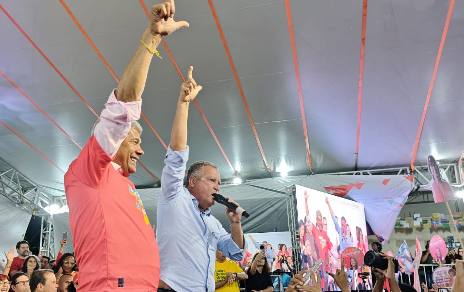 Rui projeta cinco milhões de votos de frente para Lula na Bahia.