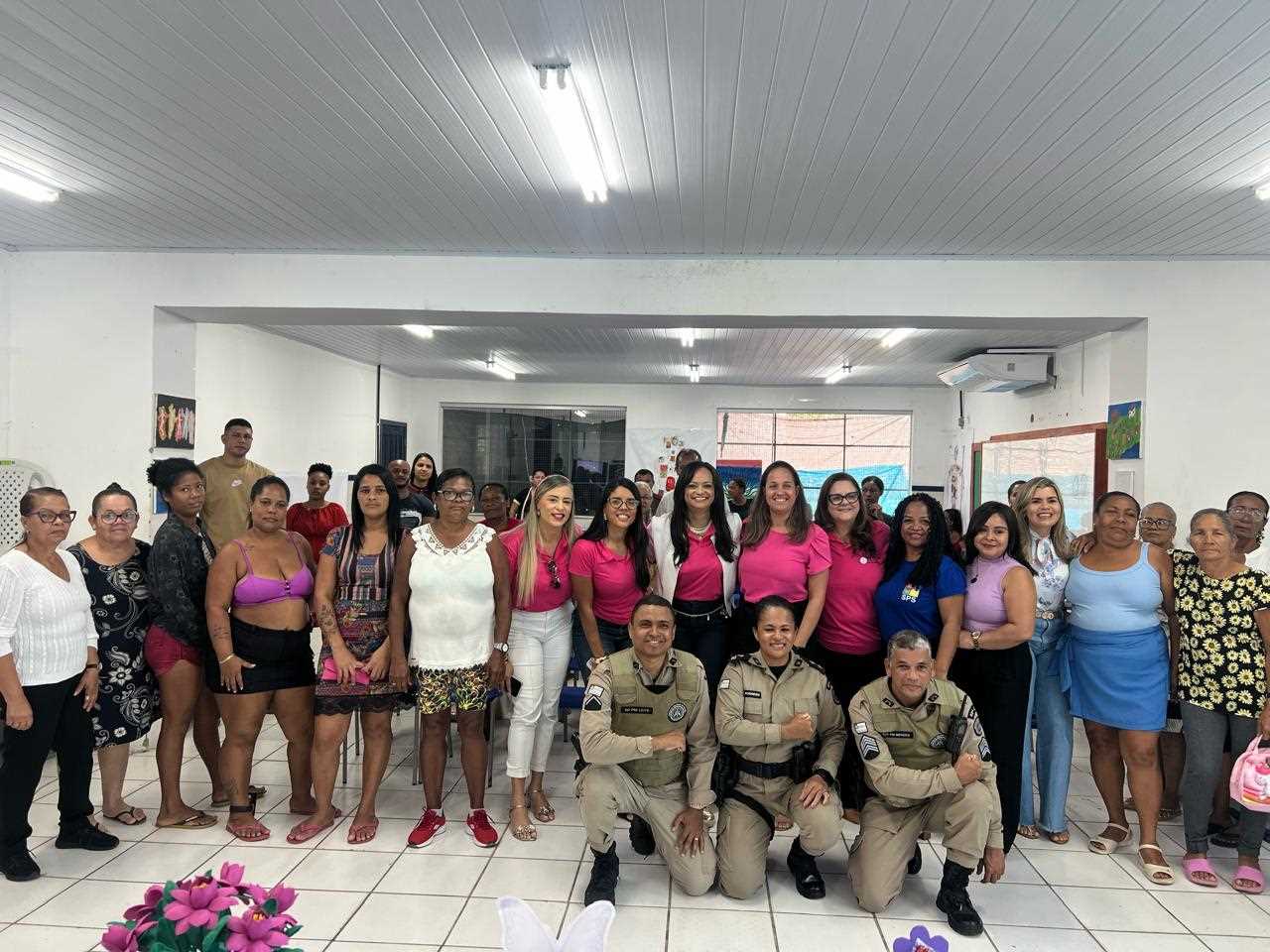 Agosto Lilás promove orientação sobre violência doméstica e familiar no Salobrinho.