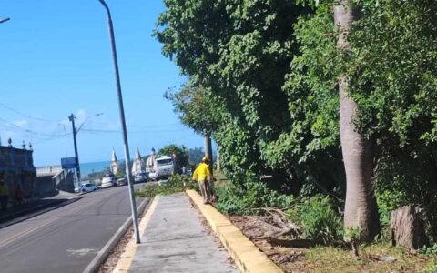 Bairro da Conquista recebe serviços de manutenção para reforçar a organização e acolher festividades.