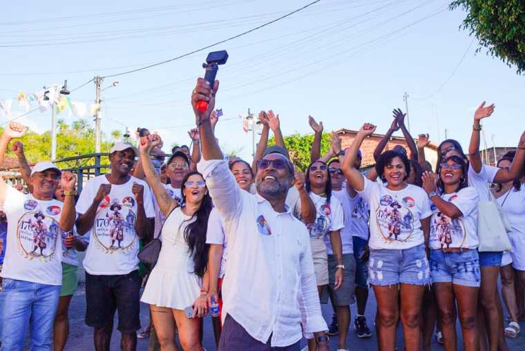 Bebeto dá largada à campanha para deputado federal com agenda no Recôncavo Baiano.