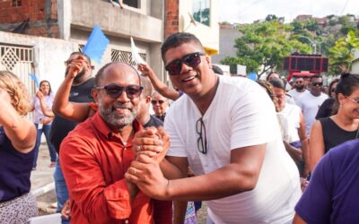 Bebeto Galvão reforça presença em Ilhéus durante festa de Nossa Senhora das Vitórias.