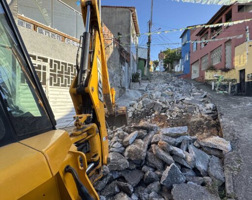 Prefeitura de Ilhéus inicia requalificação da Rua da Aliança.