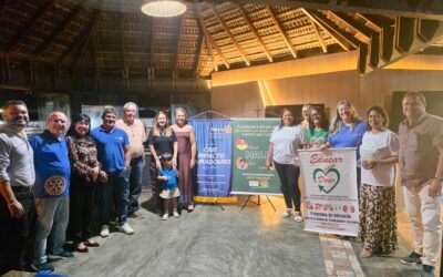 Saúde de Ilhéus participa de evento do Rotary para divulgar a campanha Setembro Verde.