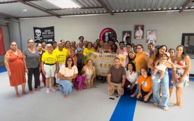 CRAS Norte encerra Setembro Amarelo com roda de conversa sobre saúde mental.