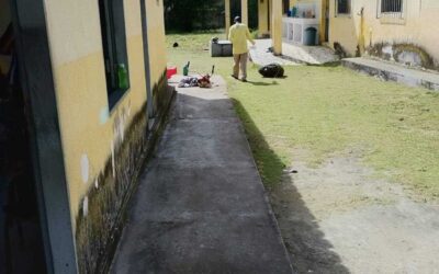 Prefeitura de Ilhéus realiza roçagem na Praça do Hernani Sá e na Creche Dom Eduardo.