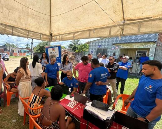 Mutirão da Cidadania leva serviços sociais aos moradores de Sambaituba.
