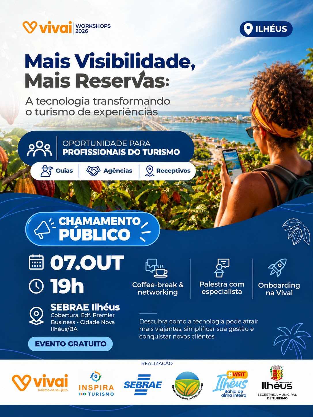 Ilhéus reúne trade turístico para apresentar novas ferramentas digitais,