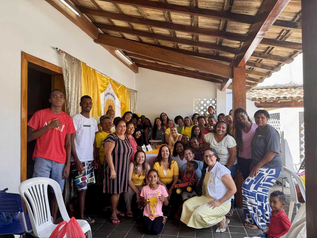Saúde de Ilhéus promove ação de valorização da vida durante o Setembro Amarelo.