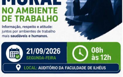 Saúde de Ilhéus realiza 2º Seminário sobre Assédio Moral no Ambiente de Trabalho.