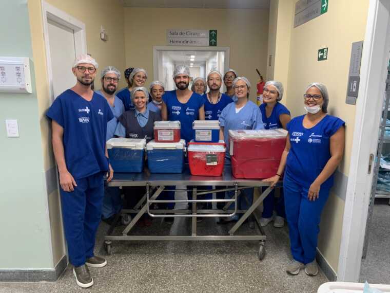 HRCC realiza segunda captação de múltiplos órgãos no mês do Setembro Verde.