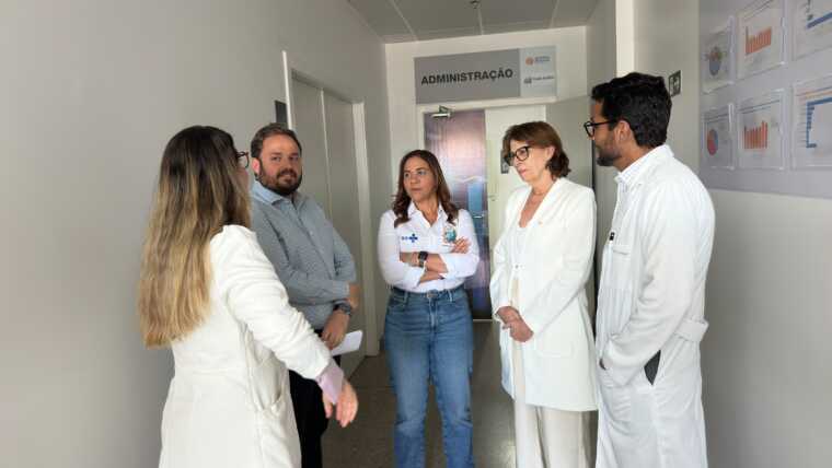 Hospital Regional Costa do Cacau recebe visita técnica da secretária estadual da saúde.