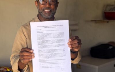Candidato a deputado federal, Bebeto assina Carta-Compromisso pela defesa da causa animal.
