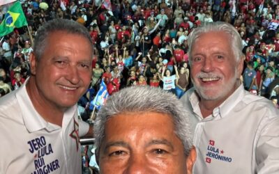 Agenda do Time de Lula em Ilhéus é adiada para terça-feira (22) por causa do mau tempo.