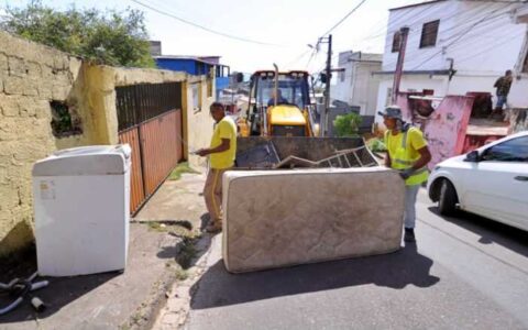 Jardim Savóia e Iguape recebem Operação Cata-Treco nesta terça-feira.