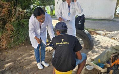 Consultório na Rua realiza atendimentos a pessoas em situação de vulnerabilidade na Zona Sul.