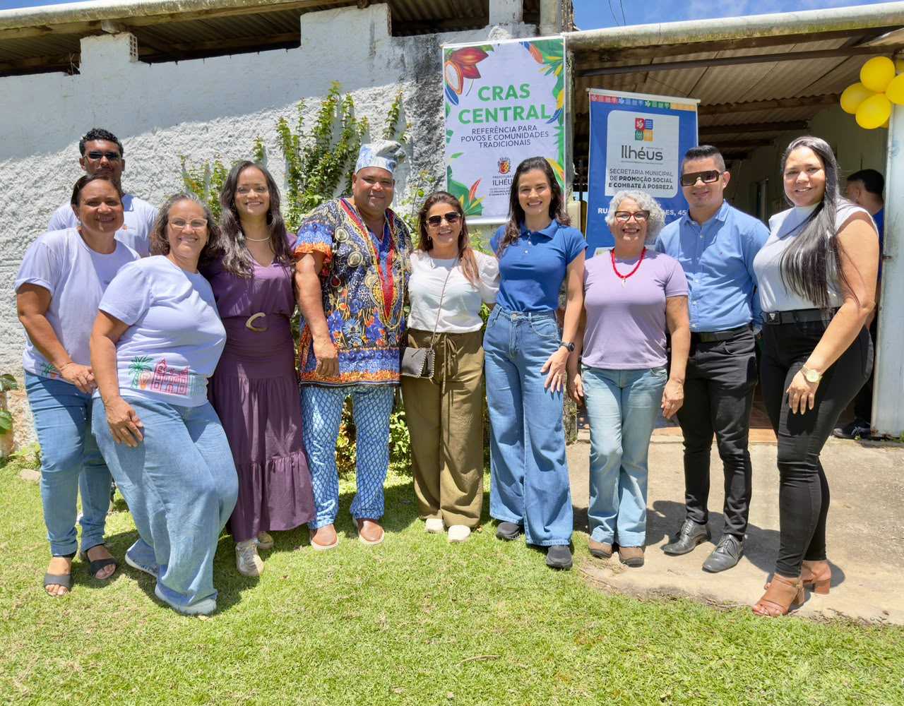 CRAS Central leva orientações e serviços de assistência social à comunidade de Sambaituba.