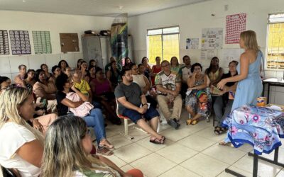Secretaria de Políticas para Mulheres promove atividade com educadores no São José.