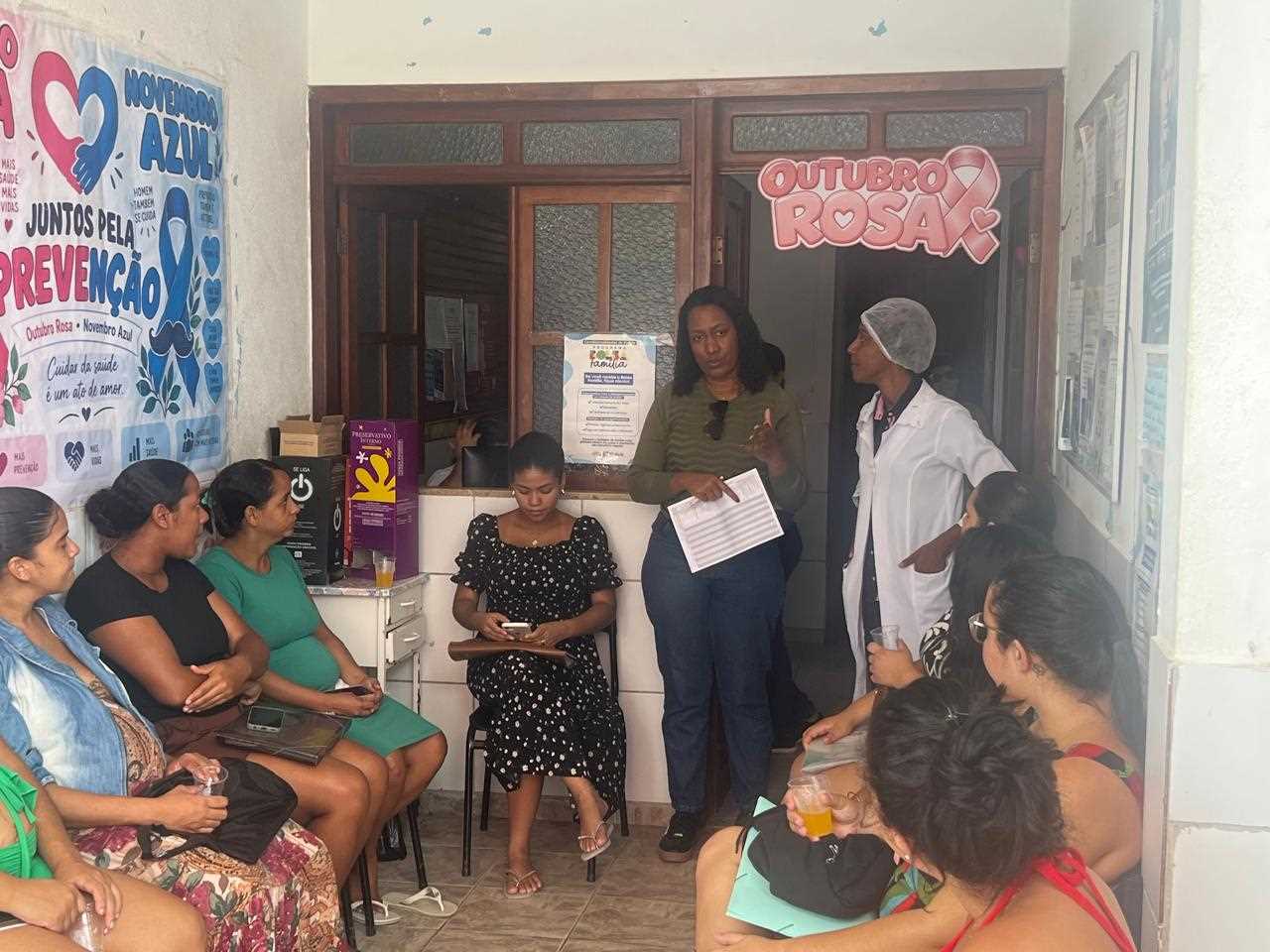 Prefeitura de Ilhéus leva atendimento odontológico itinerante a gestantes.