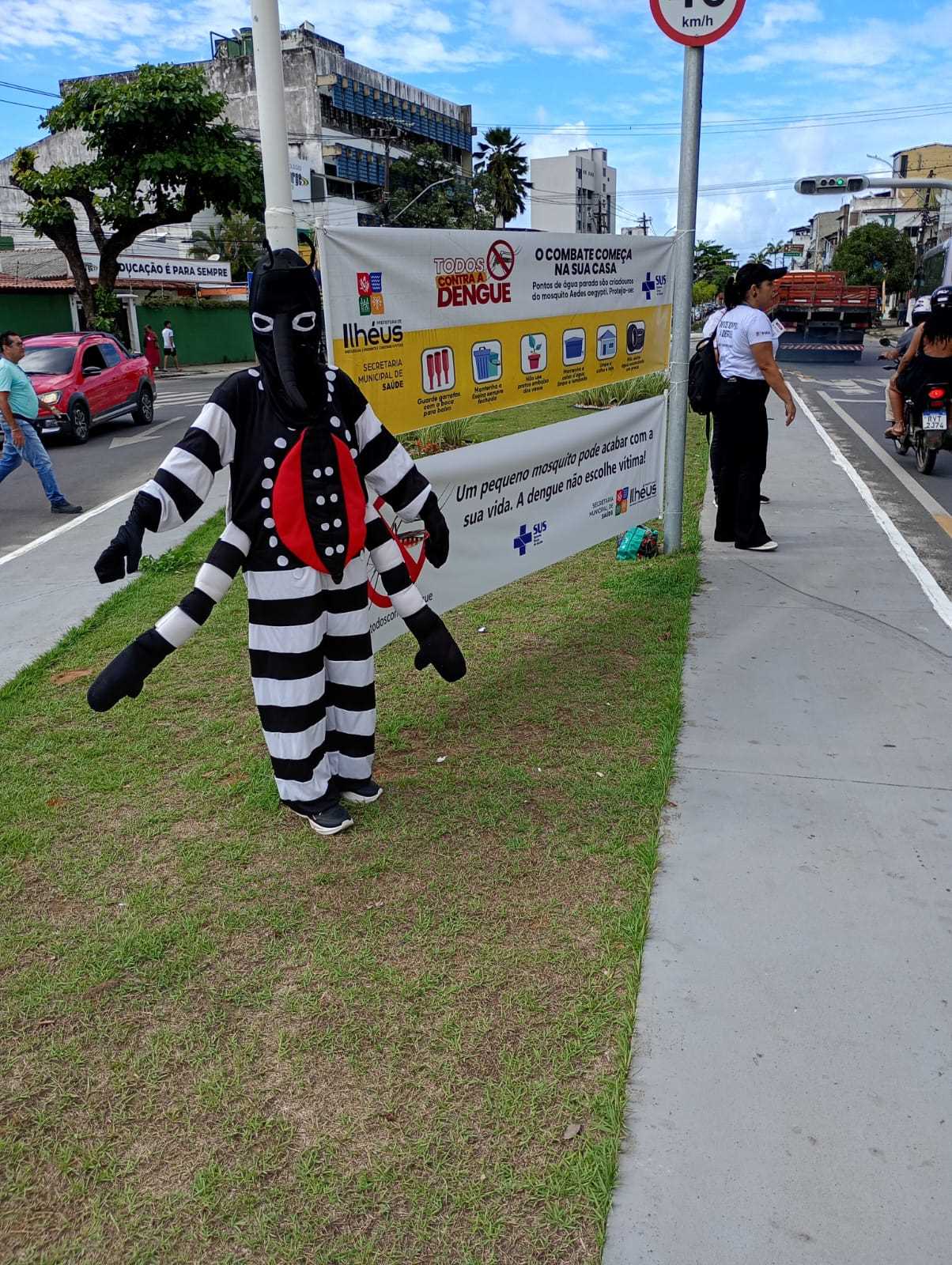 Ilhéus promove ação educativa contra a dengue nesta sexta-feira (16)
