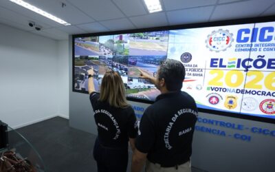 SSP empregará mais de 32 mil policiais e bombeiros no 2° turno das Eleições 2026 na Bahia.