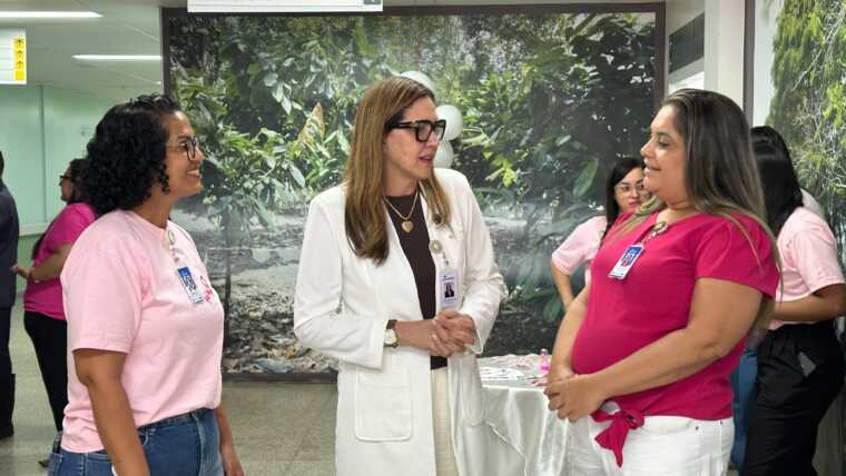 HRCC promove ação do Outubro Rosa 2026 com foco no acolhimento e na prevenção do câncer de mama.