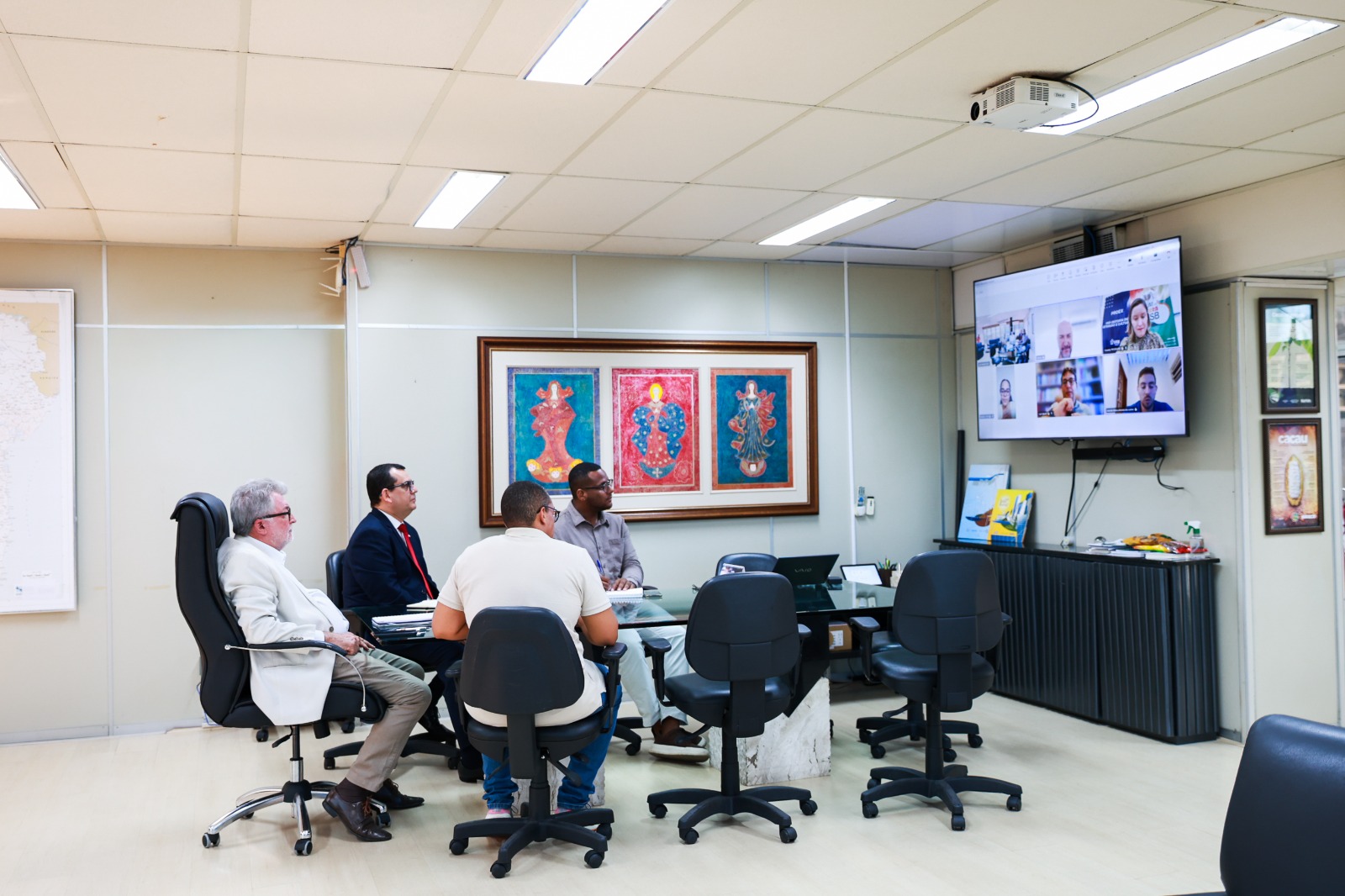 SDE articula parceria para fortalecer a cadeia produtiva do cacau e chocolate em Itabuna.